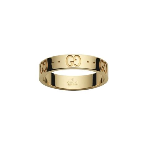 Gucci Anello Icon in oro giallo 